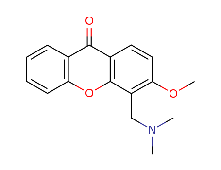 4-(Dimethylamino)methyl-3-methoxy-9H-xanthen-9-one