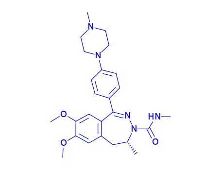 (4R)-7,8-dimethoxy-N,4-dimethyl-1-[4-(4-methylpiperazin-1-yl)phenyl]-4,5-dihydro-3H-2,3-benzodiazepine-3-carboxamide