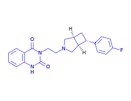 Molecular Structure of 156862-51-0 (Belaperidon)
