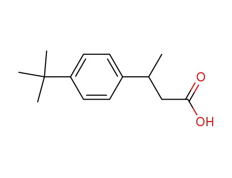 Benzenepropanoic acid,4-(1,1-dimethylethyl)-b-methyl- cas  15954-43-5