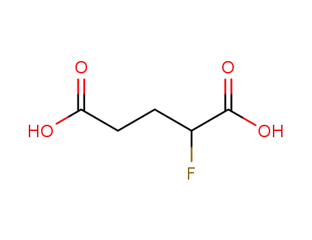 Molecular Structure of 1578-67-2 (2-Fluoroglutaric acid)