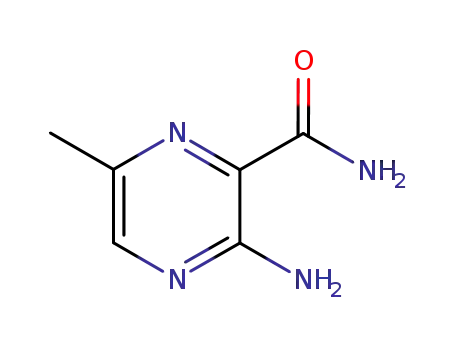 3-amino-6-methyl-pyrazine-2-carboxylic acid amide