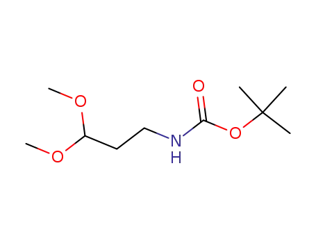 Carbamic acid, (3,3-dimethoxypropyl)-, 1,1-dimethylethyl ester (9CI)