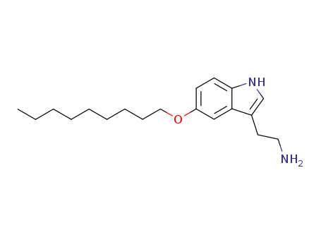 Molecular Structure of 157798-12-4 (5-NONYLOXYTRYPTAMINE OXALATE)