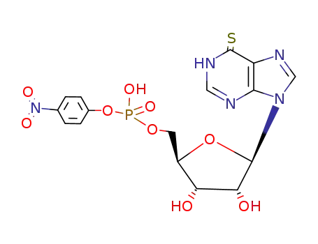[3,4-dihydroxy-5-(6-sulfanylidene-3H-purin-9-yl)oxolan-2-yl]methyl (4-nitrophenyl) hydrogen phosphate