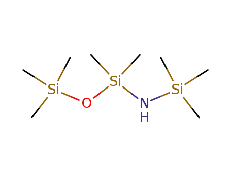 Molecular Structure of 17883-25-9 (Disiloxanamine, 1,1,3,3,3-pentamethyl-N-(trimethylsilyl)-)