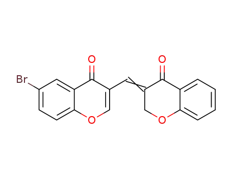 3-[(6-bromo-4-oxo-4H-chromen-3-yl)methylene]-2,3-dihydro-4H-chromen-4-one