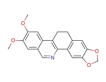 11,12-dihydro-8,9-dimethoxy-2,3-methylenedioxybenzo[c]phenanthridine