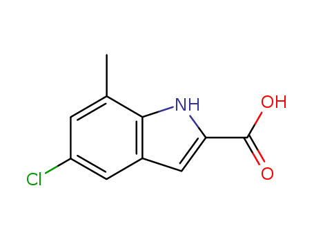 5-Chloro-7-methyl-1H-indole-2-carboxylic acid