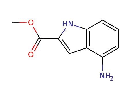 1H- 인돌 -2- 카르 복실 산, 4- 아미노-, 메틸 에스테르 (9Cl)