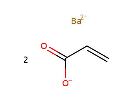 Molecular Structure of 17989-90-1 (BARIUM ACRYLATE)