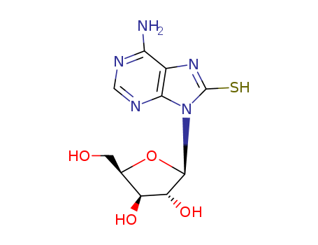 9H-Purine-8-thiol,6-amino-9-b-D-xylofuranosyl- (8CI) cas  15830-61-2