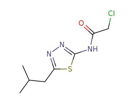 2-Chloro-N-(5-isobutyl-[1,3,4]thiadiazol-2-yl)-acetamide