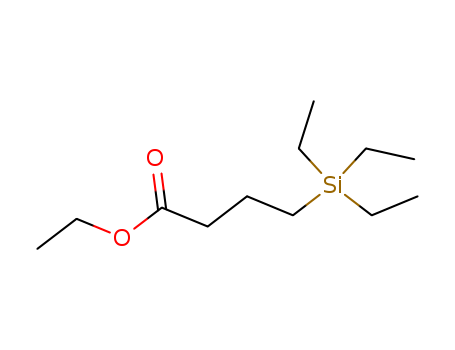Butanoic acid,4-(triethylsilyl)-, ethyl ester cas  18053-56-0