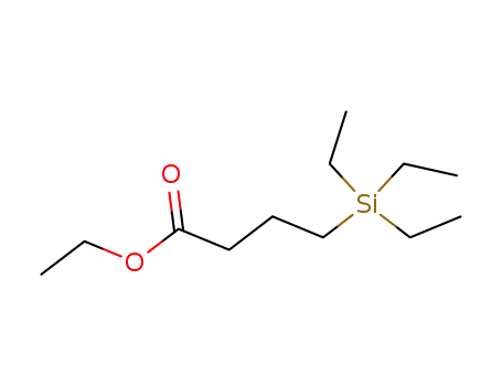 Molecular Structure of 18053-56-0 (ethyl 4-(triethylsilyl)butanoate)