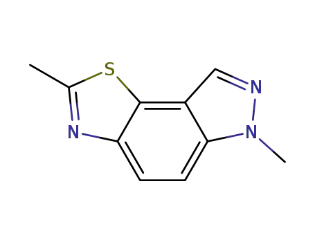 6H-피라졸로[3,4-g]벤조티아졸,2,6-디메틸-(8CI)