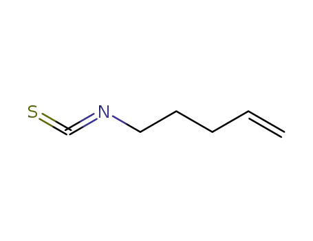 Molecular Structure of 18060-79-2 (ISOTHIOCYANIC ACID 4-PENTEN-1-YL ESTER)