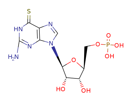5'-Guanylic acid,6-thio- cas  15867-02-4