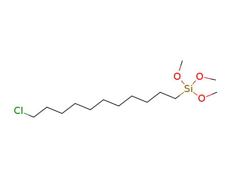Molecular Structure of 17948-05-9 (11-CHLOROUNDECYLTRIMETHOXYSILANE)