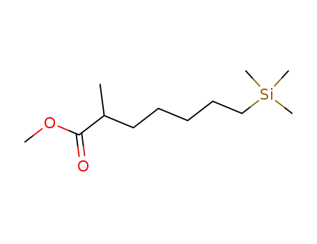 2-Methyl-7-trimethylsilanyl-heptanoic acid methyl ester