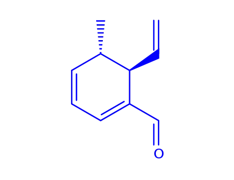 1,3-시클로헥사디엔-1-카르복스알데히드, 6-에테닐-5-메틸-, 트랜스-(9CI)