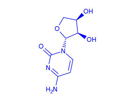 2-1H-PYRIMIDINONE,4-AMINO-1-(TETRAHYDRO-3,4-DIHYDROXY-FURAN-2-YL)-,[2S-(2A,3B?A,4B?A)]-
