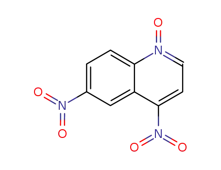 Molecular Structure of 1596-52-7 (4,6-Dinitroquinoline 1-oxide)