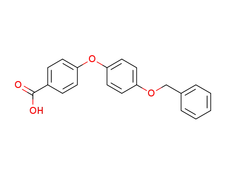 Molecular Structure of 158770-34-4 (BENZOIC ACID, 4-[4-(PHENYLMETHOXY)PHENOXY]-)