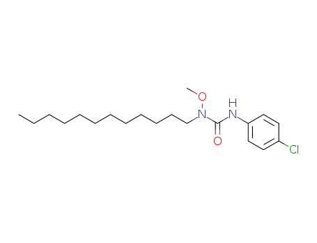 Molecular Structure of 1576-27-8 (3-(4-chlorophenyl)-1-dodecyl-1-methoxyurea)