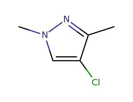 Molecular Structure of 15878-44-1 (4-CHLORO-1,3-DIMETHYLPYRAZOLE)