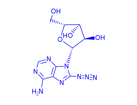 Adenine,8-azido-9-b-D-xylofuranosyl- (8CI) cas  15830-80-5
