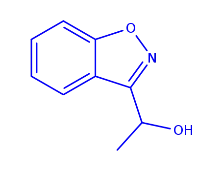 Molecular Structure of 179070-85-0 (1,2-Benzisoxazole-3-methanol,-alpha--methyl-(9CI))