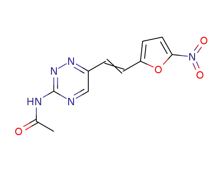 Molecular Structure of 1789-26-0 (Acetylfuratrizine)