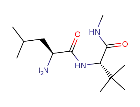 Molecular Structure of 178933-95-4 (L-VALINAMIDE, L-LEUCYL-N, 3-DIMETHYL)