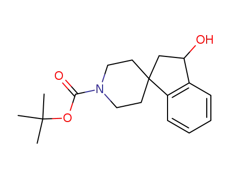 Molecular Structure of 185525-42-2 (TERT-BUTYL 3-OXOSPIRO[INDAN-1,4'-PIPERIDINE]-1'-CARBOXYLATE)
