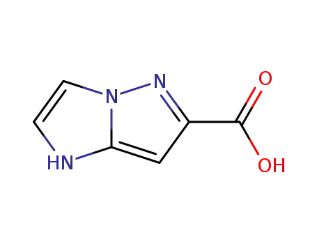 Molecular Structure of 159181-78-9 (1H-Imidazo[1,2-b]pyrazole-6-carboxylicacid(9CI))