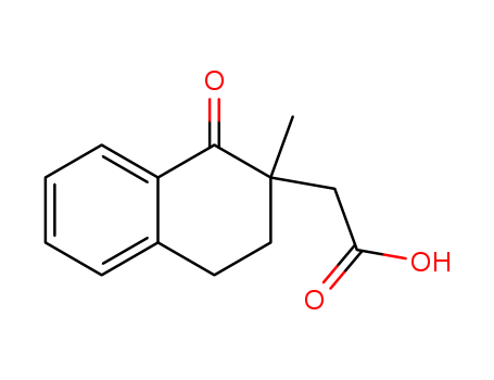 2-Naphthaleneaceticacid, 1,2,3,4-tetrahydro-2-methyl-1-oxo- cas  1590-06-3