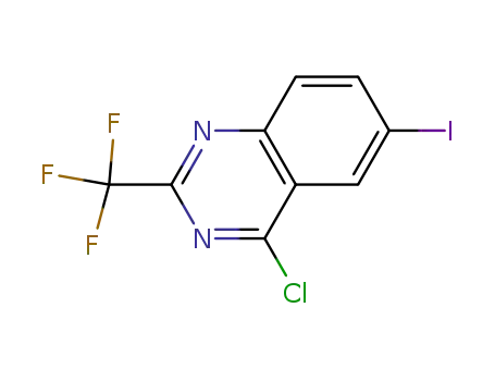 4-클로로-2-(트리플루오로메틸)-6-아이오도퀴나졸린