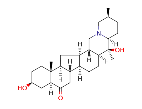 Molecular Structure of 18059-10-4 (Peiminine)