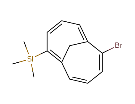 (7-Bromo-bicyclo[4.4.1]undeca-1,3,5,7,9-pentaen-2-yl)-trimethyl-silane