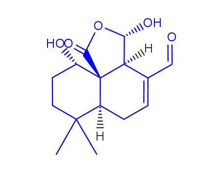 (3S,3aS,6aS,10S,10aR)-3,10-dihydroxy-7,7-dimethyl-1-oxo-3,3a,6,6a,7,8,9,10-octahydronaphtho[1,8a-c]furan-4-carbaldehyde