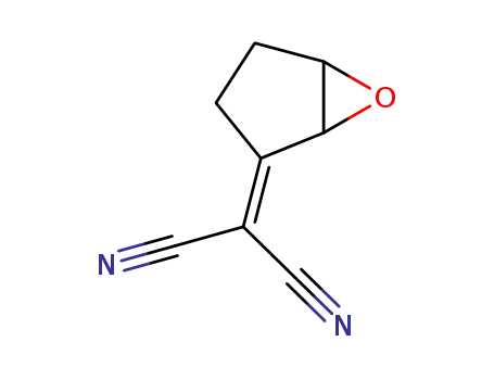 Molecular Structure of 159149-14-1 (Propanedinitrile,  6-oxabicyclo[3.1.0]hex-2-ylidene-  (9CI))