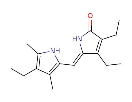 3,4-diethyl-5-(4-ethyl-3,5-dimethylpyrrolyl-2-methylidene)-3-pyrrolin-2-one