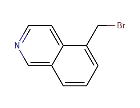 Molecular Structure of 158654-74-1 (Isoquinoline, 5-(bromomethyl)- (9CI))