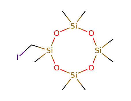2- (요오도 메틸) -2,4,4,6,6,8,8- 헵타 메틸 시클로 옥탄 테트라 실록산