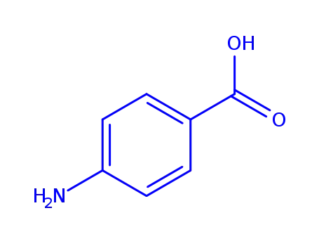 Molecular Structure of 159246-81-8 (Benzoic  acid,  4-amino-,  radical  ion(1+)  (9CI))