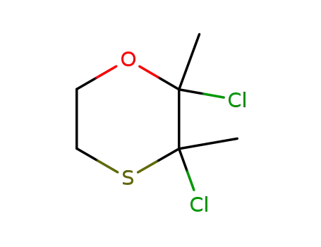 2,3-Dichloro-2,3-dimethyl-[1,4]oxathiane