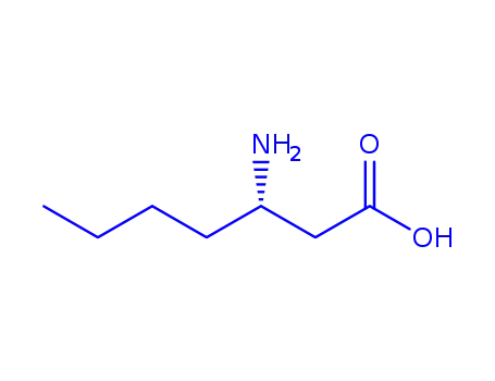 Molecular Structure of 161596-37-8 ((S)-β-n-butyl-β-alanine)