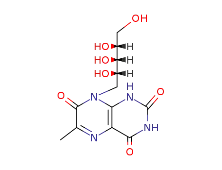 Molecular Structure of 17879-89-9 (7-Oxolumazine)