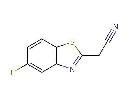 2-Benzothiazoleacetonitrile,5-fluoro-(9CI)